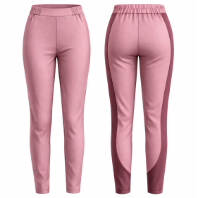 Moldes de confeccion para DAMAS Pantalones Pantalon deportivo 7691